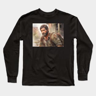 The Last of Us - Joel fan art Long Sleeve T-Shirt